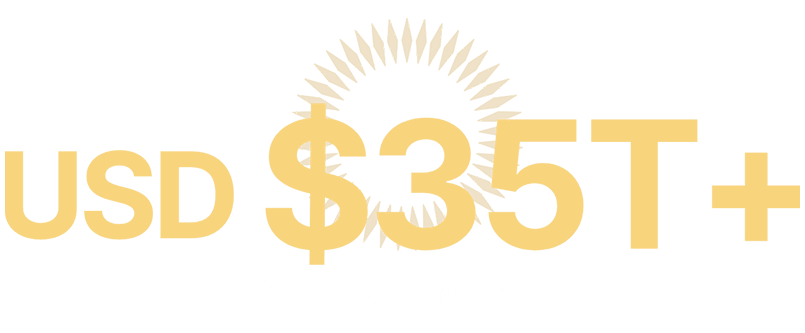 image: USD $35T+ Combined GDP