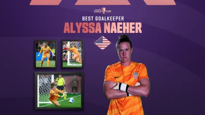 image: Best Goalkeeper | Alyssa Naeher