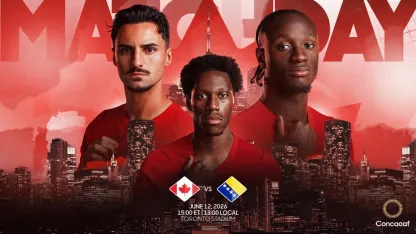 image: Canada hosts Bosnia and Herzegovina in World Cup 2026