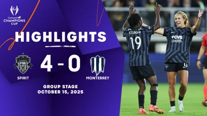 image: Washington Spirit v Monterrey Femenil | Highlights