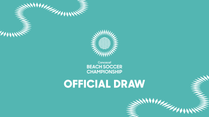 image: Official Draw | 2025 Concacaf Beach Soccer Championship