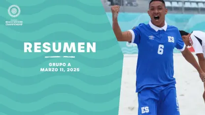 image: Beach Soccer Group A Highlights - Matchday 1