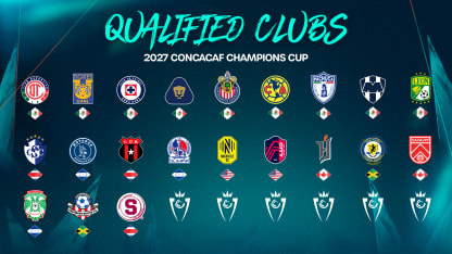 image: 2027 Concacaf Champions Cup: Qualified Clubs  