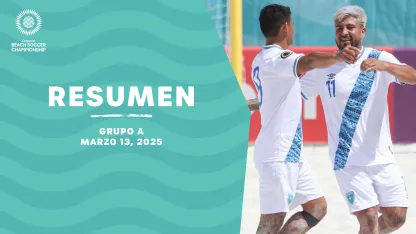 image: Beach Soccer Group A Highlights - Matchday 3