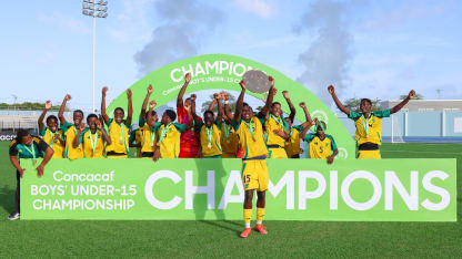 image: Jamaica crowned champions of League B