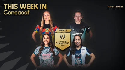 image: Finales de la Copa de Campeones Concacaf W destacan esta semana