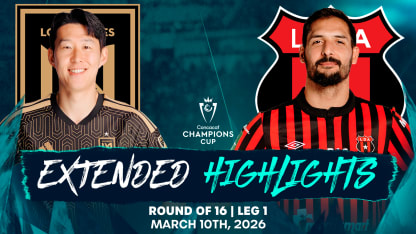 image: LD Alajuelense draws against LAFC | Extended Highlights | Round of 16, Leg 1