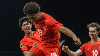 image: Graham-Roache, Judelson guide Canada past Aruba in U-20 Qualifiers