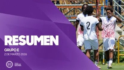 image: CU20Q - Group E Highlights - Matchday 8