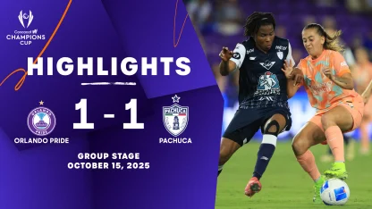 image: Orlando Pride v Pachuca Femenil | Highlights