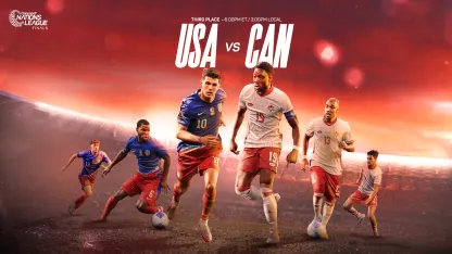 image: Canadá y Estados Unidos se enfrentan por el tercer lugar en la Liga de Naciones