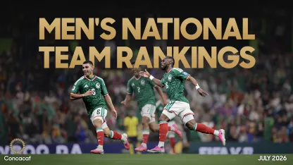 image: México mantiene el primer puesto en la clasificación de selecciones masculinas de Concacaf