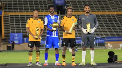 image: Chambers, Green, Frantzety earn 2025 Concacaf Caribbean Cup honors