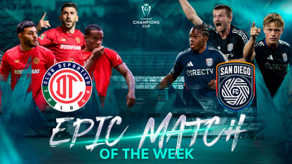 image: Toluca seeks home comeback against visiting San Diego FC