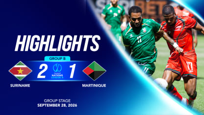 image: Suriname vs Martinica | Resumen