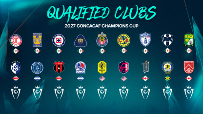 image: 2027 Concacaf Champions Cup: Qualified Clubs  