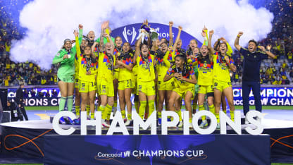 image: Club América wins the 2025/26 W Champions Cup!