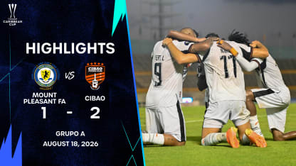 image: Mount Pleasant FA vs Cibao FC | Resumen