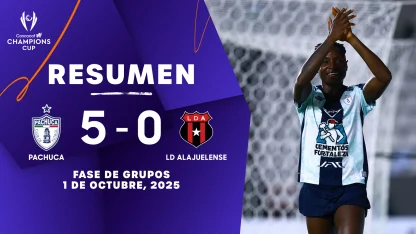 image: Pachuca Femenil v Alajuelense | Resumen