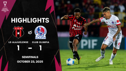 image: Alajuelense vs Olimpia | Highlights | Semifinal