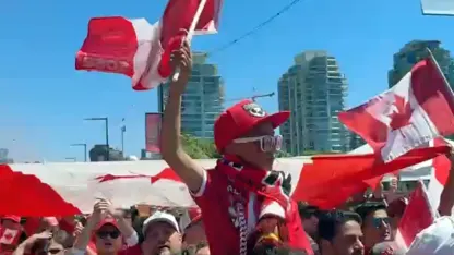 image: Historic game. Historic march. Historic result 🇨🇦