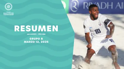 image: Beach Soccer Group B Highlights - Matchday 2