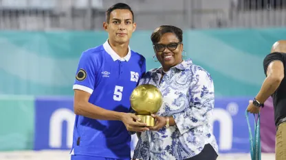 image: Portillo, Cerna, Julmis earn 2025 Concacaf Beach Soccer Championship honors