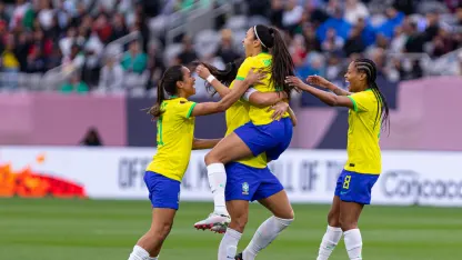 image: Brazil continues winning ways in semifinals versus Mexico