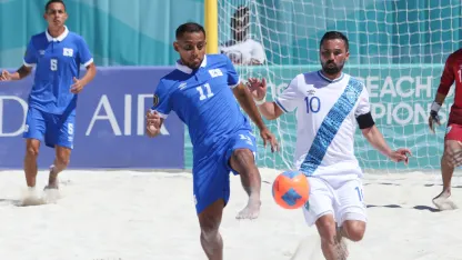 image: El Salvador, Guatemala chases first title at 2025 FIFA Beach Soccer World Cup