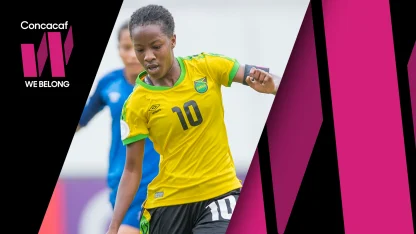 image: Jody Brown, striker of Jamaica’s Senior and Under-20 National Women’s teams