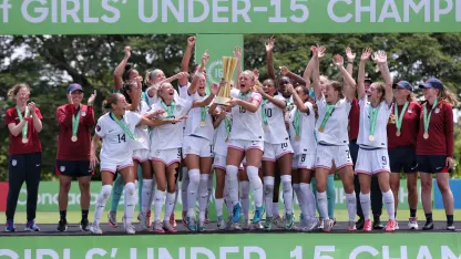 image: USA, Honduras, and Aruba win finals of the Girls U-15 Championship