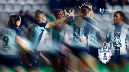 image: W Champions Cup Path to the Semifinals: CF Pachuca Femenil