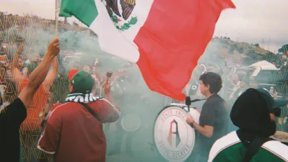 image: I Bleed Green, White, and Red, a 41 Diamonds x Heritage Story by Richard Guel