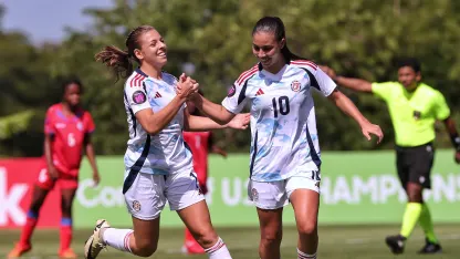 image: Costa Rica y Aruba debutaron con triunfos en el Campeonato de niñas Sub-15  