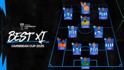 image: Chambers, Green, Frantzety headline 2025 Concacaf Caribbean Cup Best XI