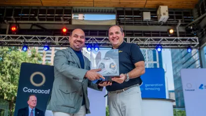 image: Concacaf y Generation Amazing colaboran para lanzar el programa Fútbol para el desarrollo
