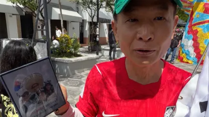 image: Searching his Mexican friend