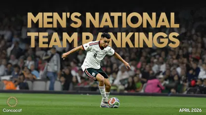 image: Mexico leads the Concacaf Men’s National Team Rankings after March friendlies 