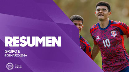 image: CU20Q - Group E Highlights - Matchday 10