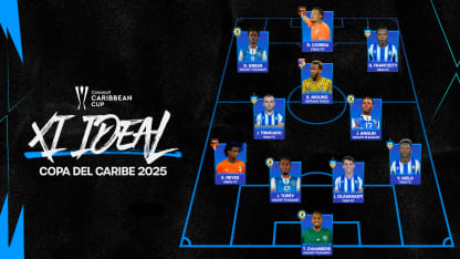 image: Chambers, Green y Frantzety encabezan el XI Ideal de la Copa del Caribe Concacaf 2025
