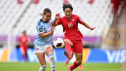 image: Fabiana Alfaro CRC vs DPR Korea