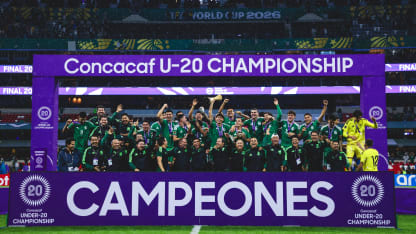 image: México conquista el Campeonato Sub-20 de Concacaf 2026 🏆