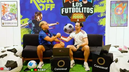 image: Los Futbolitos in Concacaf House New York