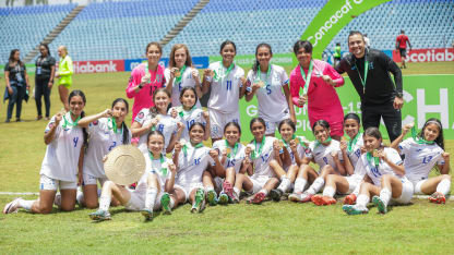 image: Estados Unidos, Honduras y Aruba ganaron las finales del Campeonato de niñas Sub-15