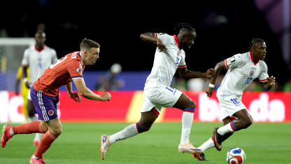 image: Haiti makes World Cup return with loss to Scotland