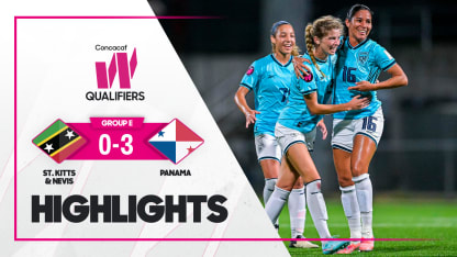 image: Saint Kitts and Nevis v Panama | Highlights