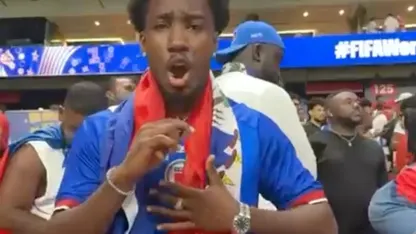 image: Haití llenó Atlanta para el partido final 🇭🇹