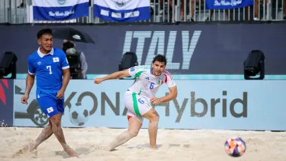 image: El Salvador exits 2025 FIFA Beach Soccer World Cup