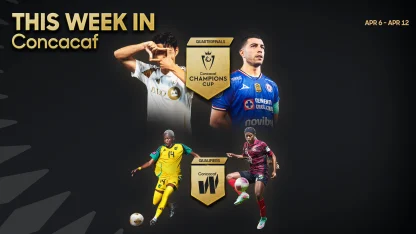 image: Los Cuartos de Final de la Copa de Campeones y las Clasificatorias W destacan en Esta Semana en Concacaf