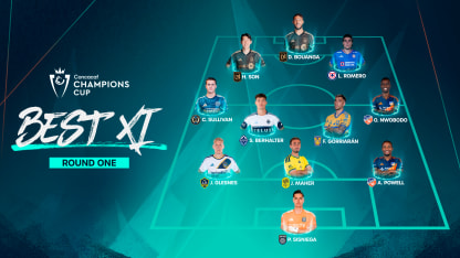 image: Berhalter, Bouanga, Son headline Champions Cup Round One Best XI